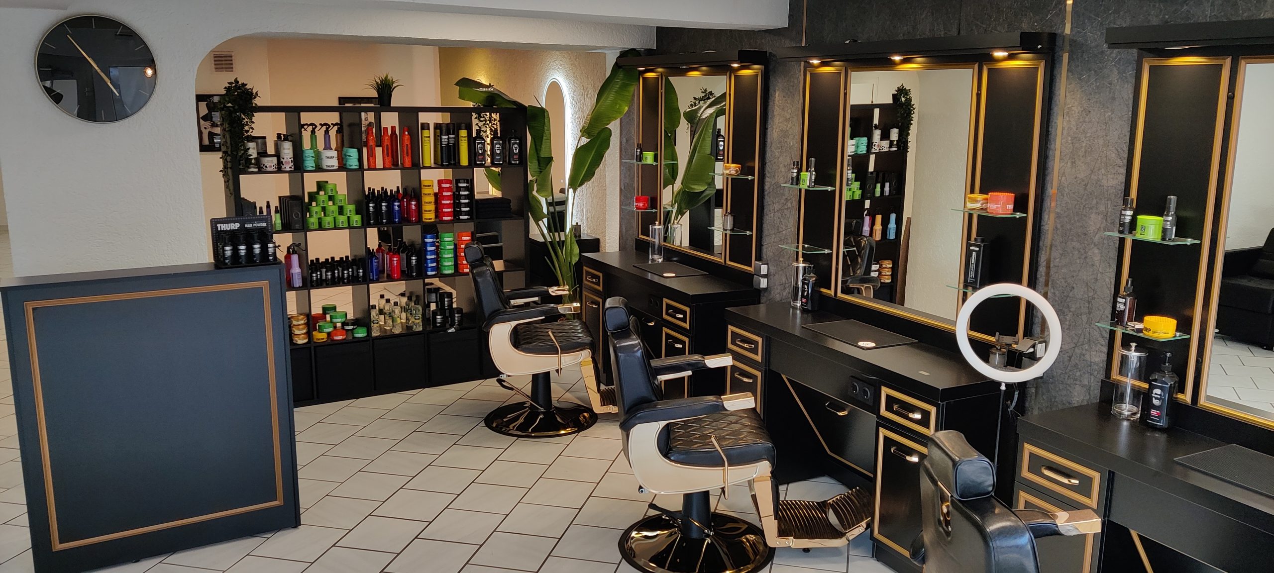Barbier-Bereich im Friseursalon in Göllheim – Barbier & Cosmetics